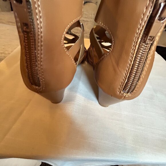 TAN BROWN GLADIATOR SANDAL - Picture 5 of 7